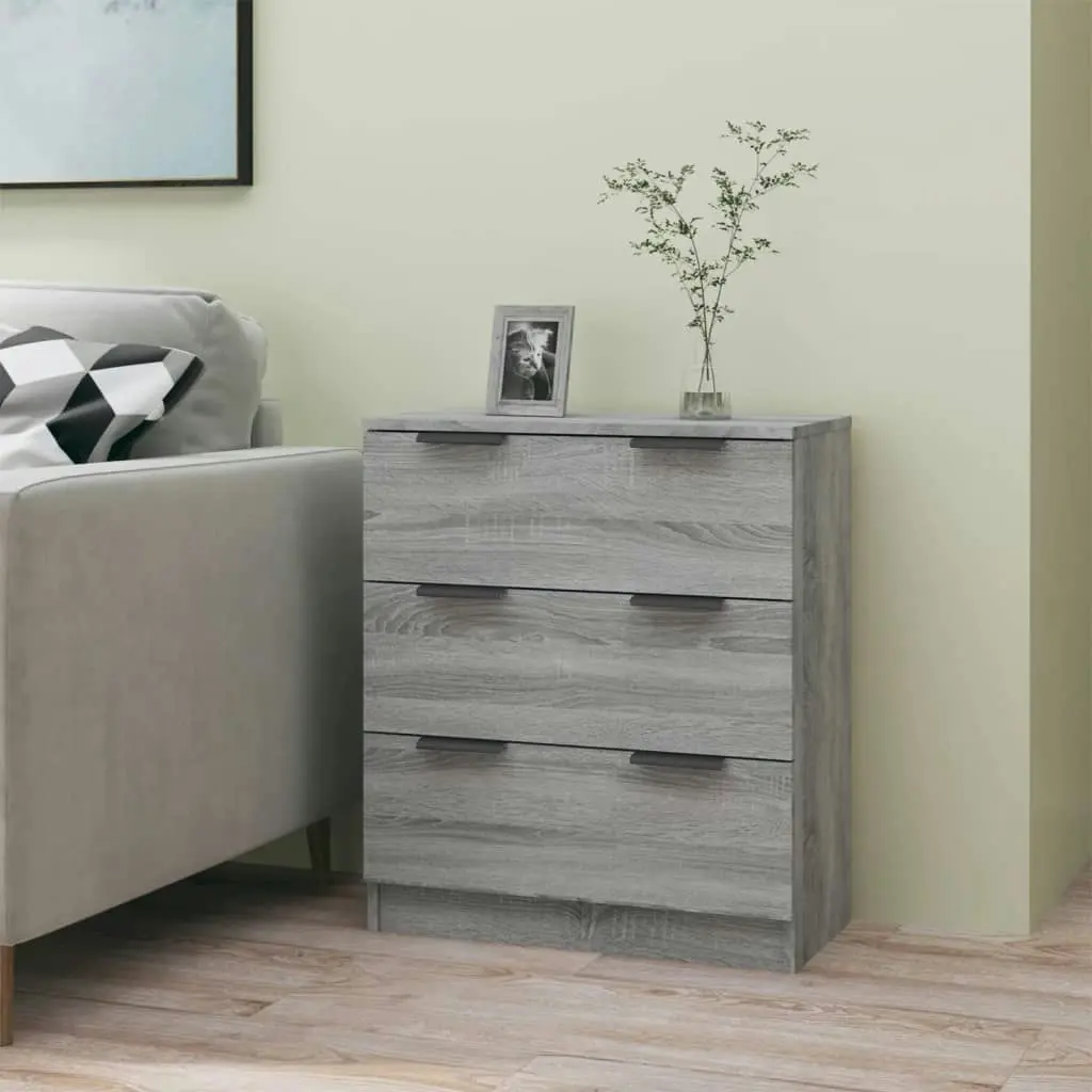 Sideboard Grey Sonoma 60x30x70 cm Engineered Wood 816986