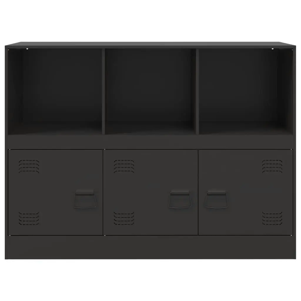 Sideboard Black 99x39x73 cm Steel 841787