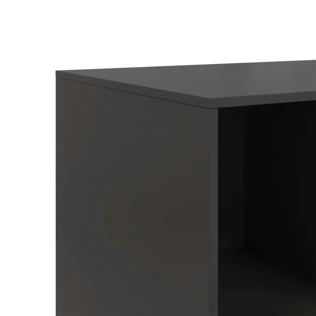 Sideboard Black 99x39x73 cm Steel 841787