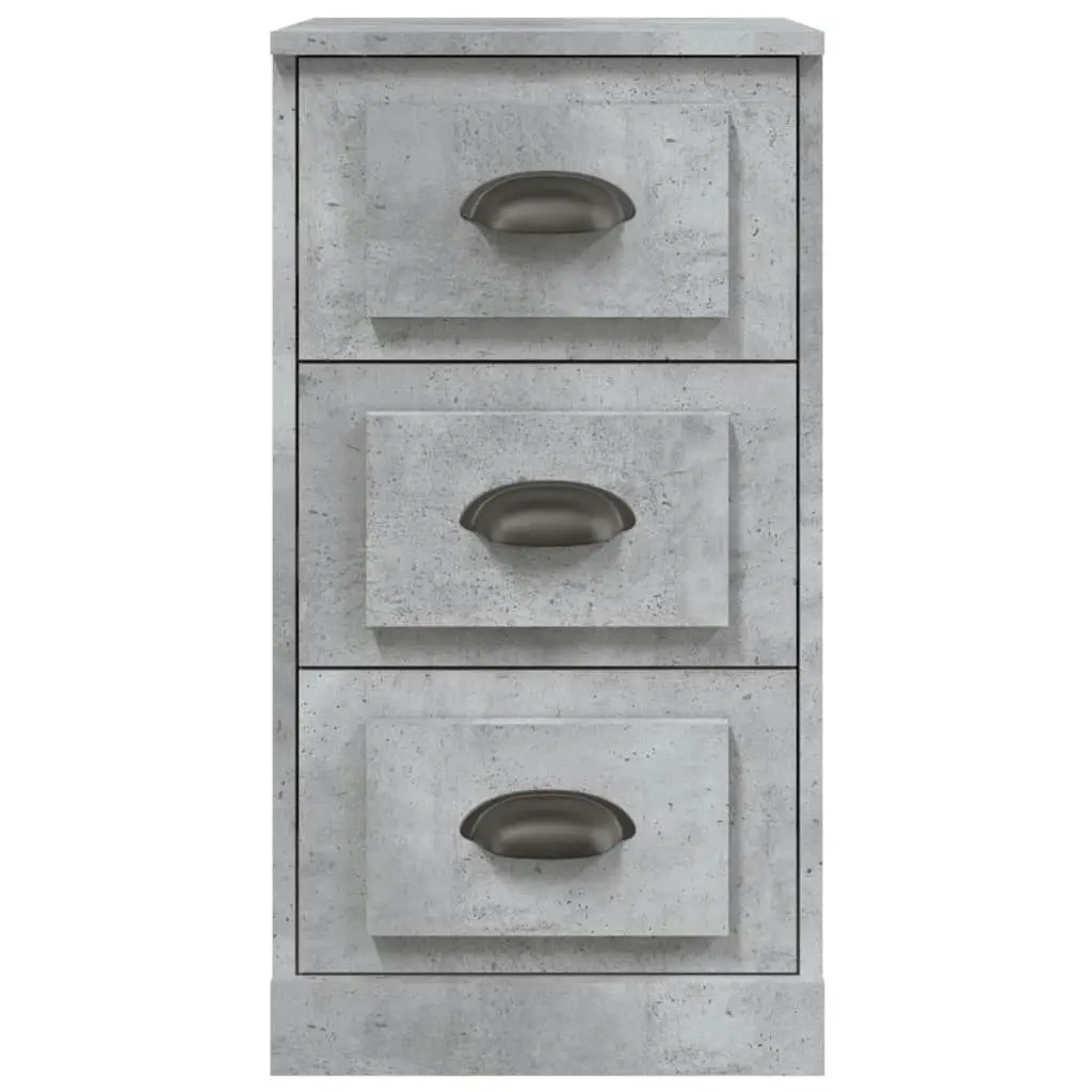 Sideboard Concrete Grey 36x35.5x67.5 cm Engineered Wood 816220