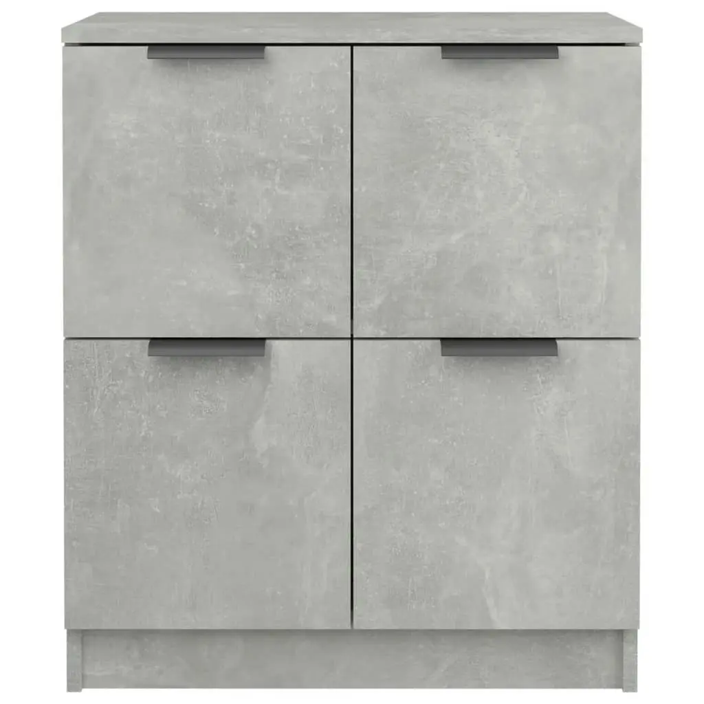 Sideboard Concrete Grey 60x30x70 cm Engineered Wood 811101