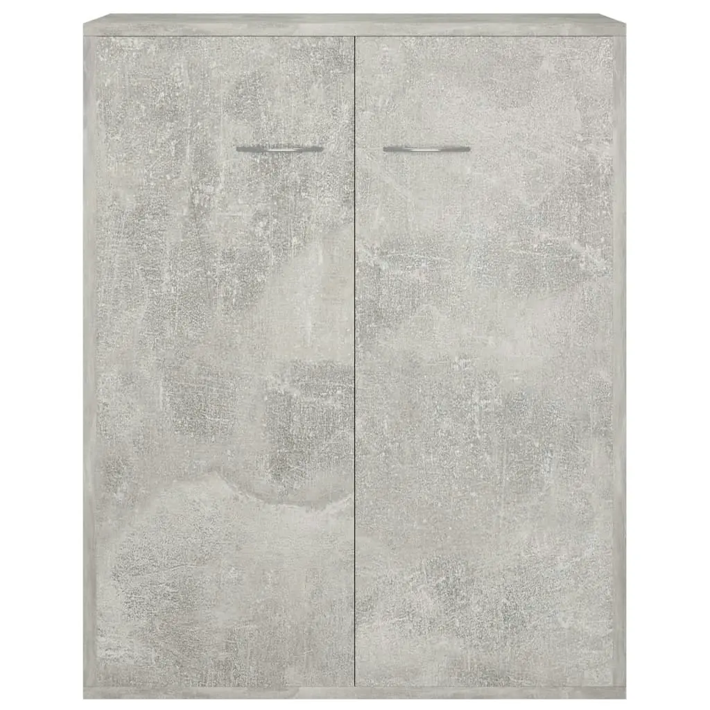 Sideboard Concrete Grey 60x30x75 cm Engineered Wood 800733