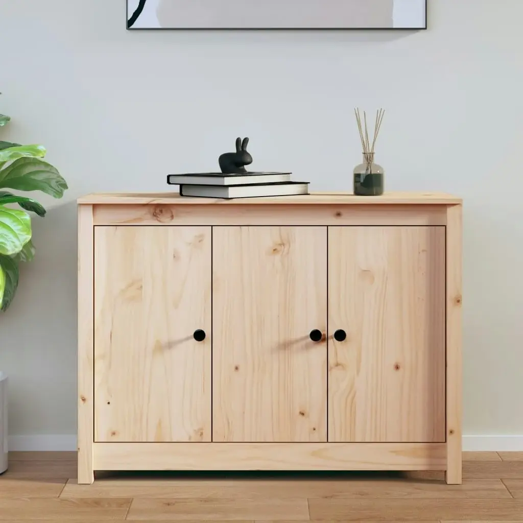 Sideboard 100x35x74 cm Solid Wood Pine 814559