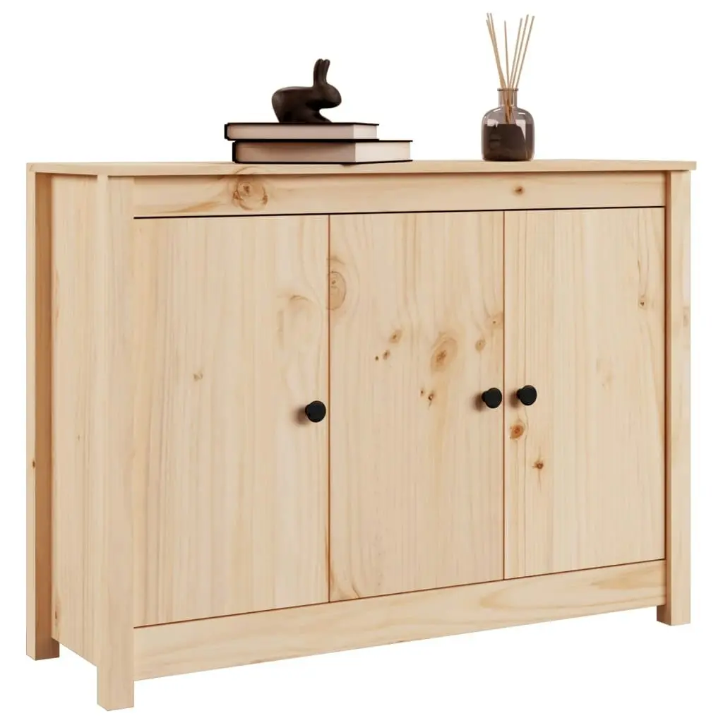 Sideboard 100x35x74 cm Solid Wood Pine 814559