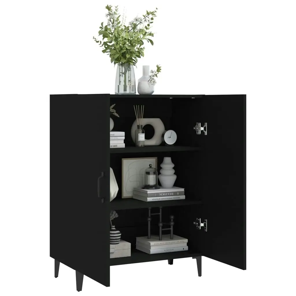 Sideboard Black 70x34x90 cm Engineered Wood 812106