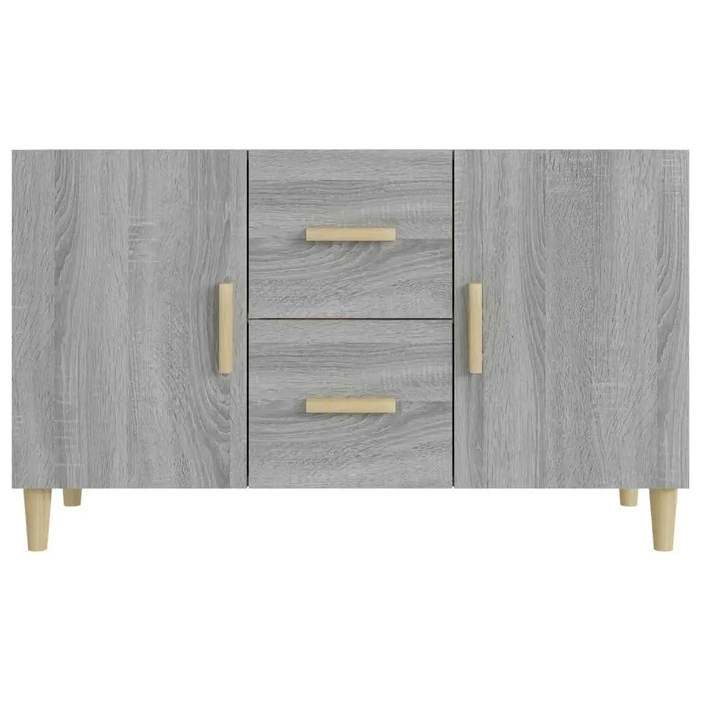 Sideboard Grey Sonoma 100x36x60 cm Engineered Wood 817466