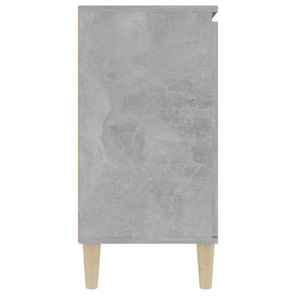 Sideboard Concrete Grey 101x35x70 cm Engineered Wood 806107