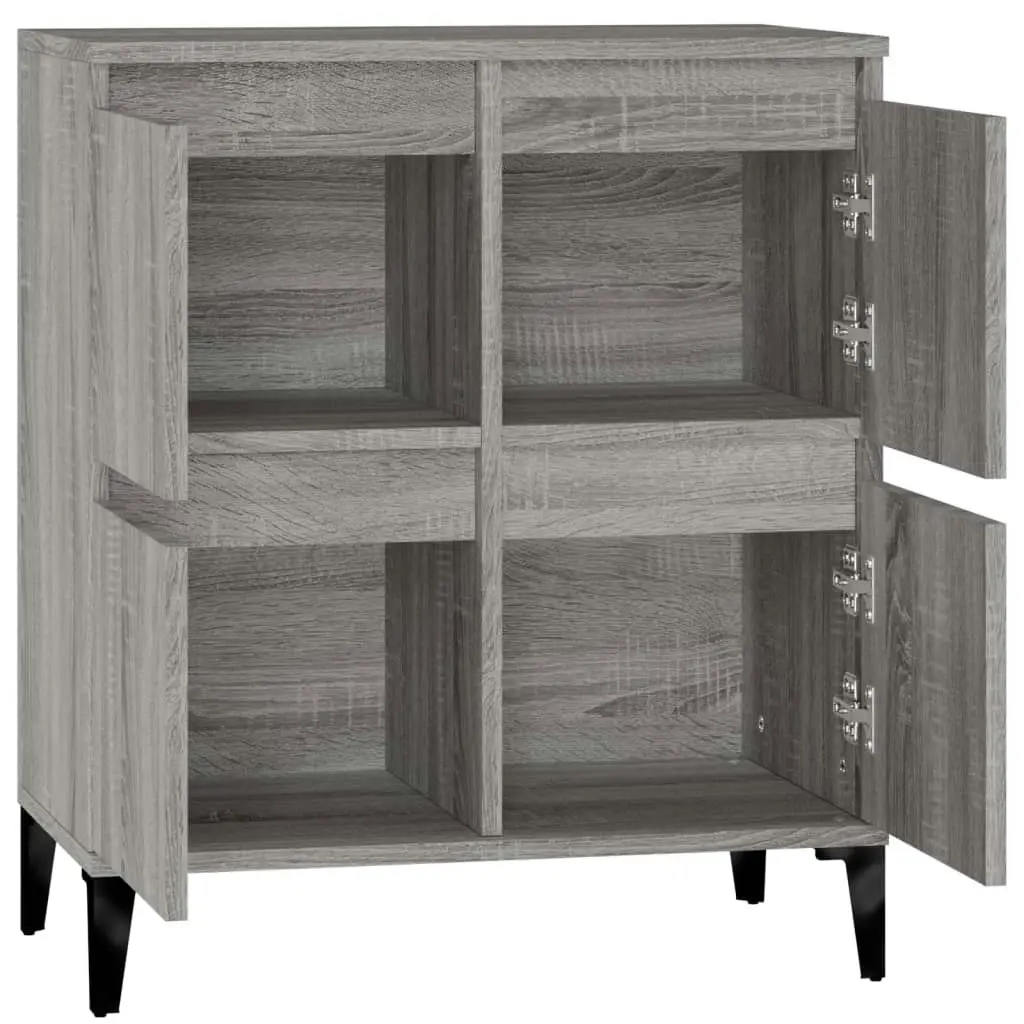 Sideboard Grey Sonoma 60x35x70 cm Engineered Wood 821170