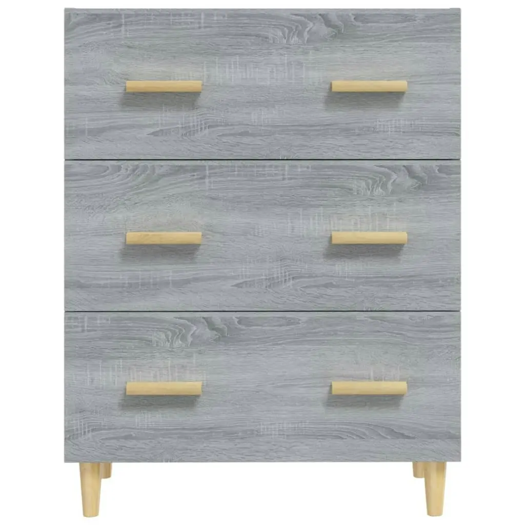 Sideboard Grey Sonoma 70x34x90 cm Engineered Wood 817346