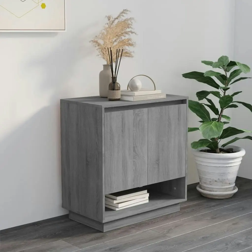 Sideboard Grey Sonoma 70x41x75 cm Engineered Wood 812991