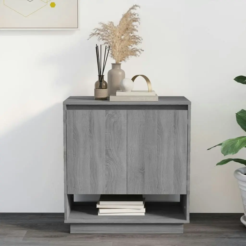 Sideboard Grey Sonoma 70x41x75 cm Engineered Wood 812991