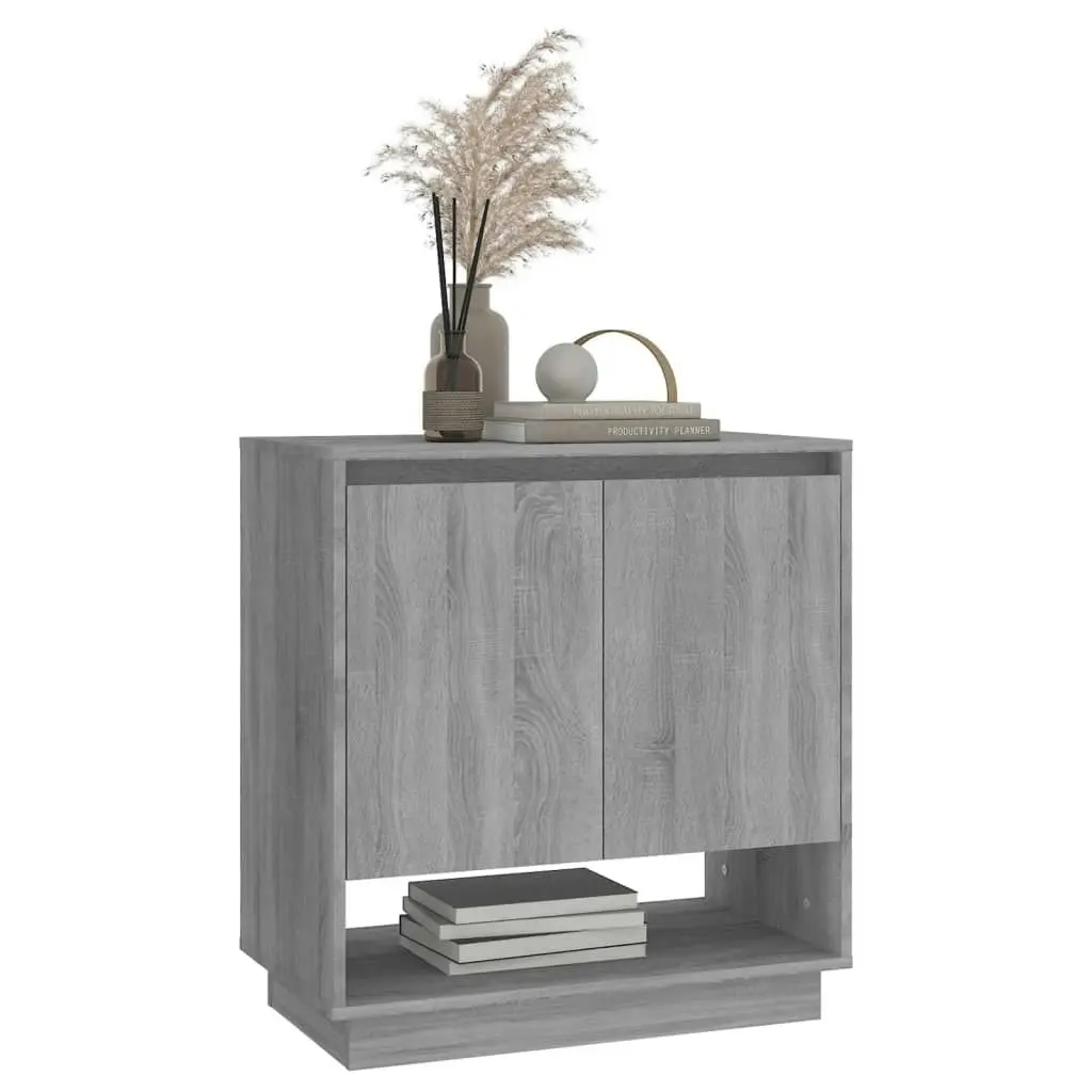 Sideboard Grey Sonoma 70x41x75 cm Engineered Wood 812991