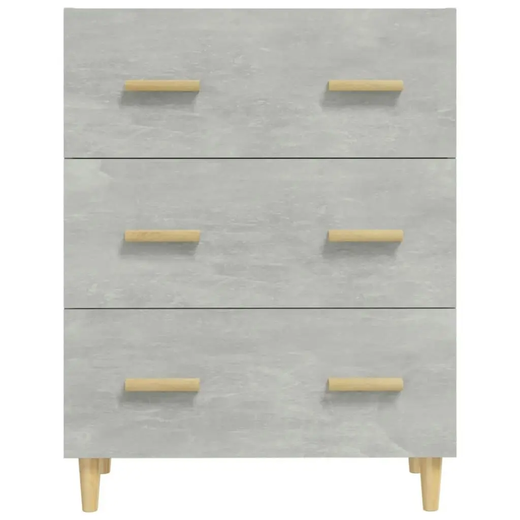 Sideboard Concrete Grey 70x34x90 cm Engineered Wood 812154