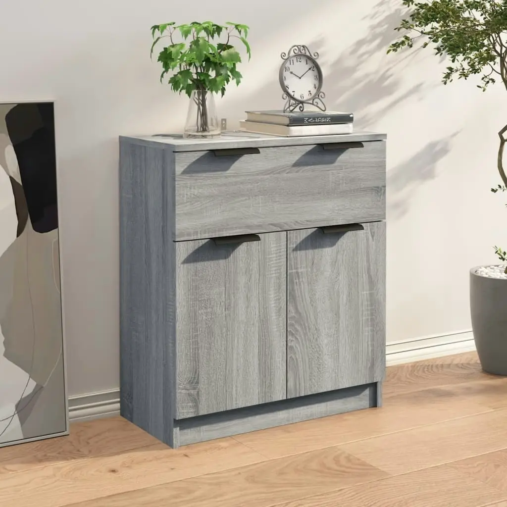 Sideboard Grey Sonoma 60x30x70 cm Engineered Wood 816992