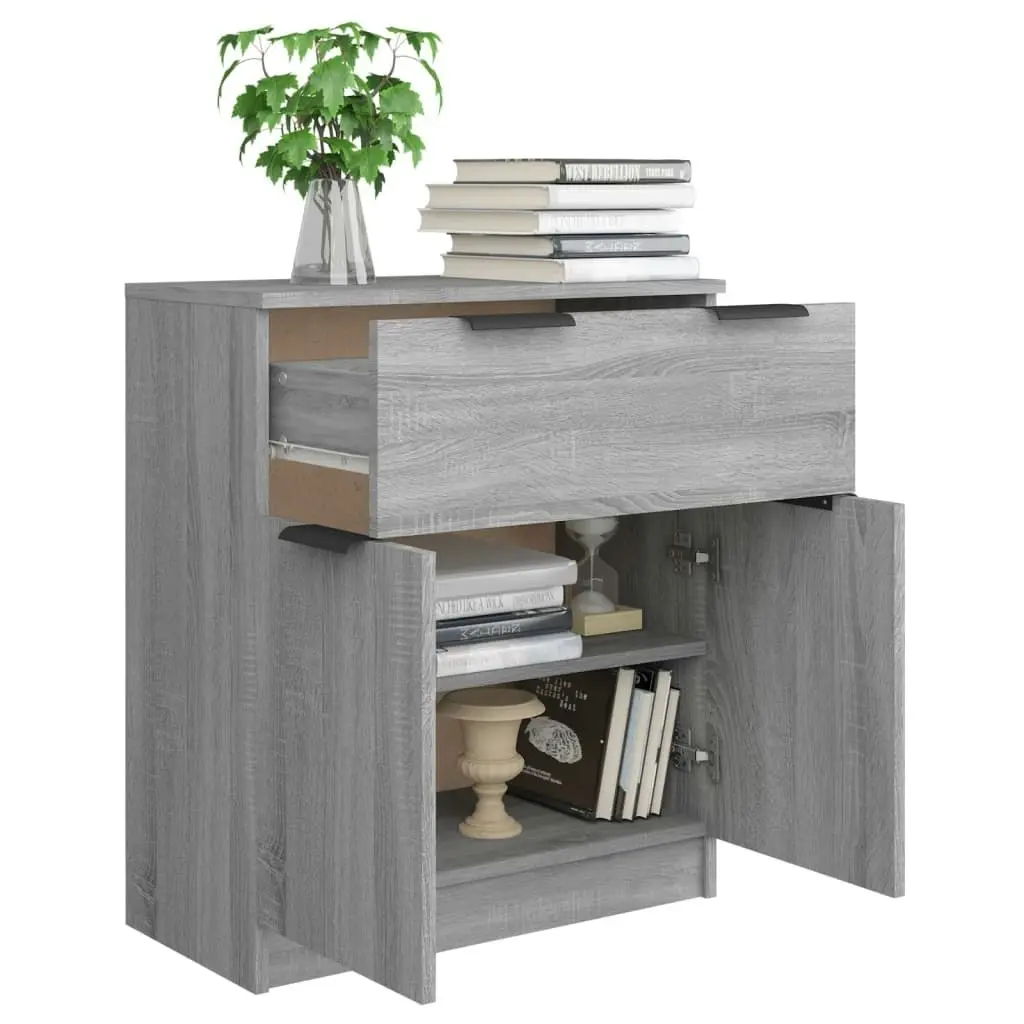 Sideboard Grey Sonoma 60x30x70 cm Engineered Wood 816992