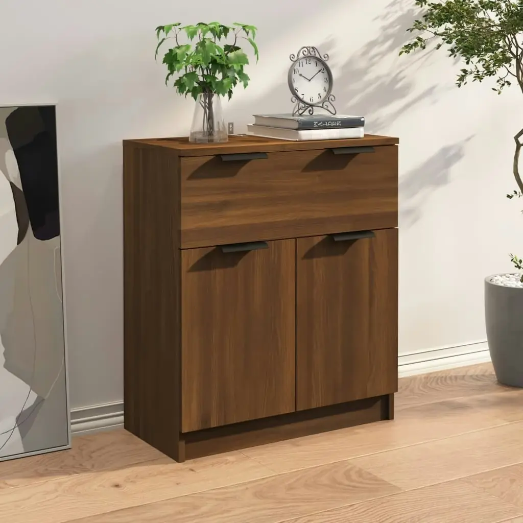 Sideboard Brown Oak 60x30x70 cm Engineered Wood 816993