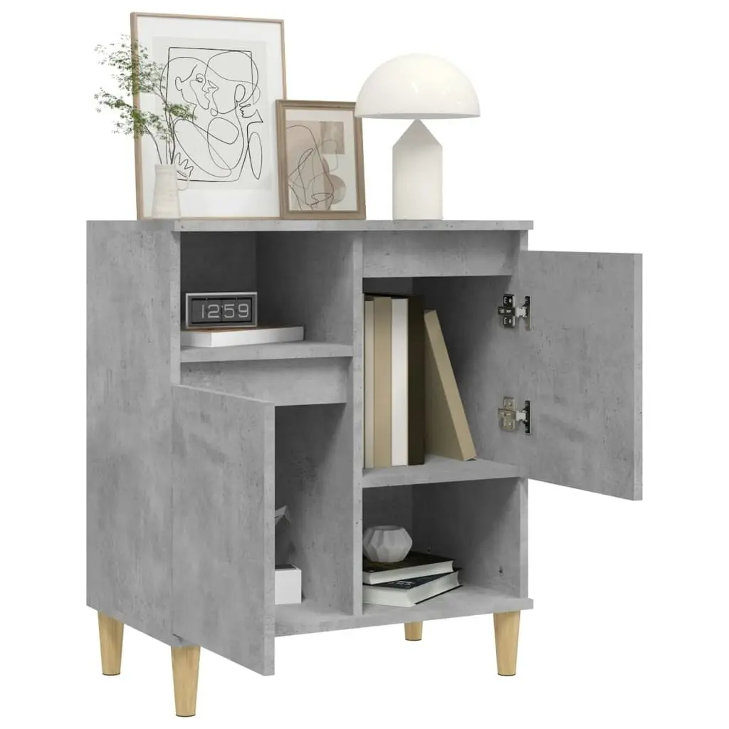 Sideboard Concrete Grey 60x35x70 cm Engineered Wood 821144