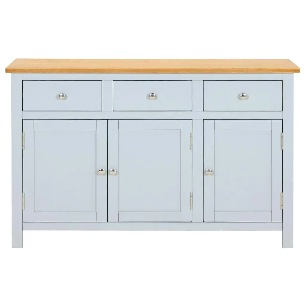 Sideboard 110x33.5x70 cm Solid Oak Wood 288633