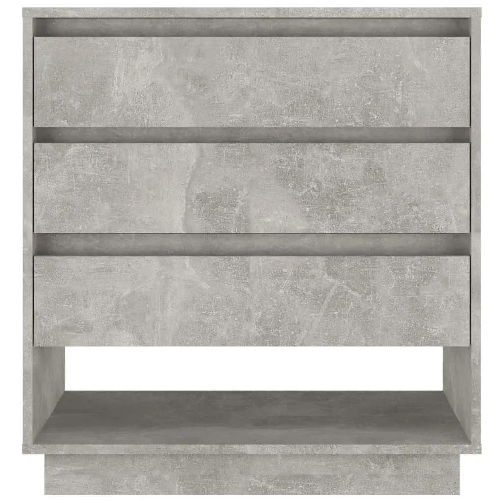 Sideboard Concrete Grey 70x41x75 cm Engineered Wood 809552