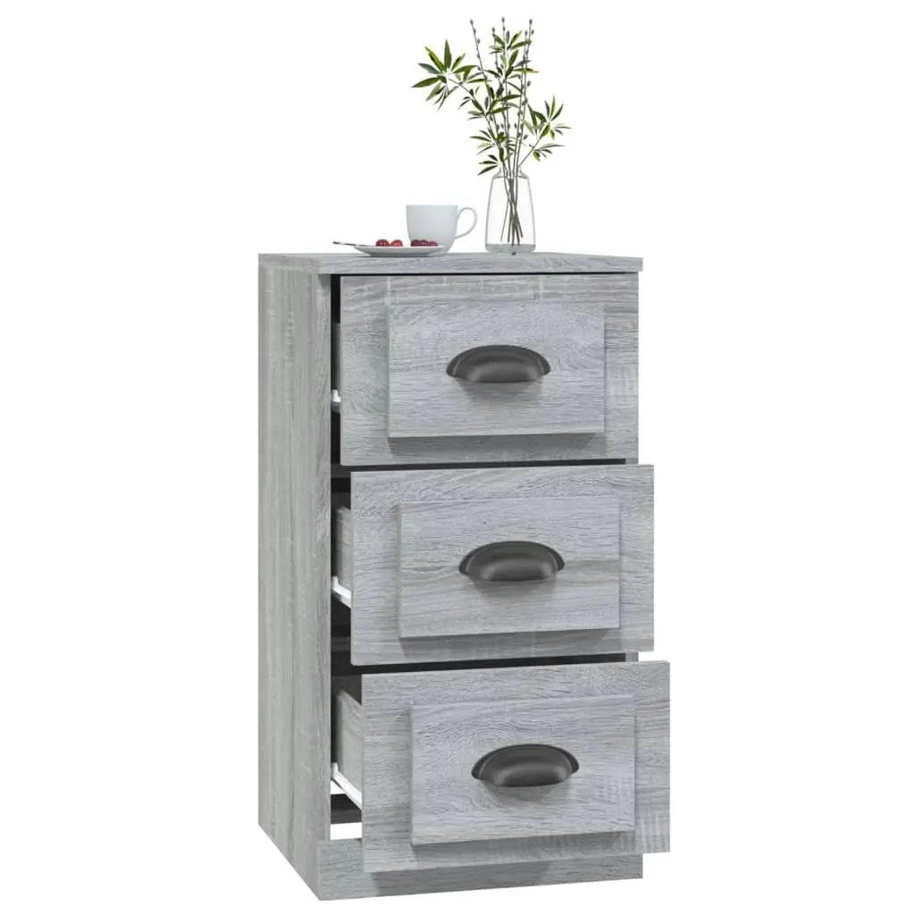 Sideboard Grey Sonoma 36x35.5x67.5 cm Engineered Wood 816222