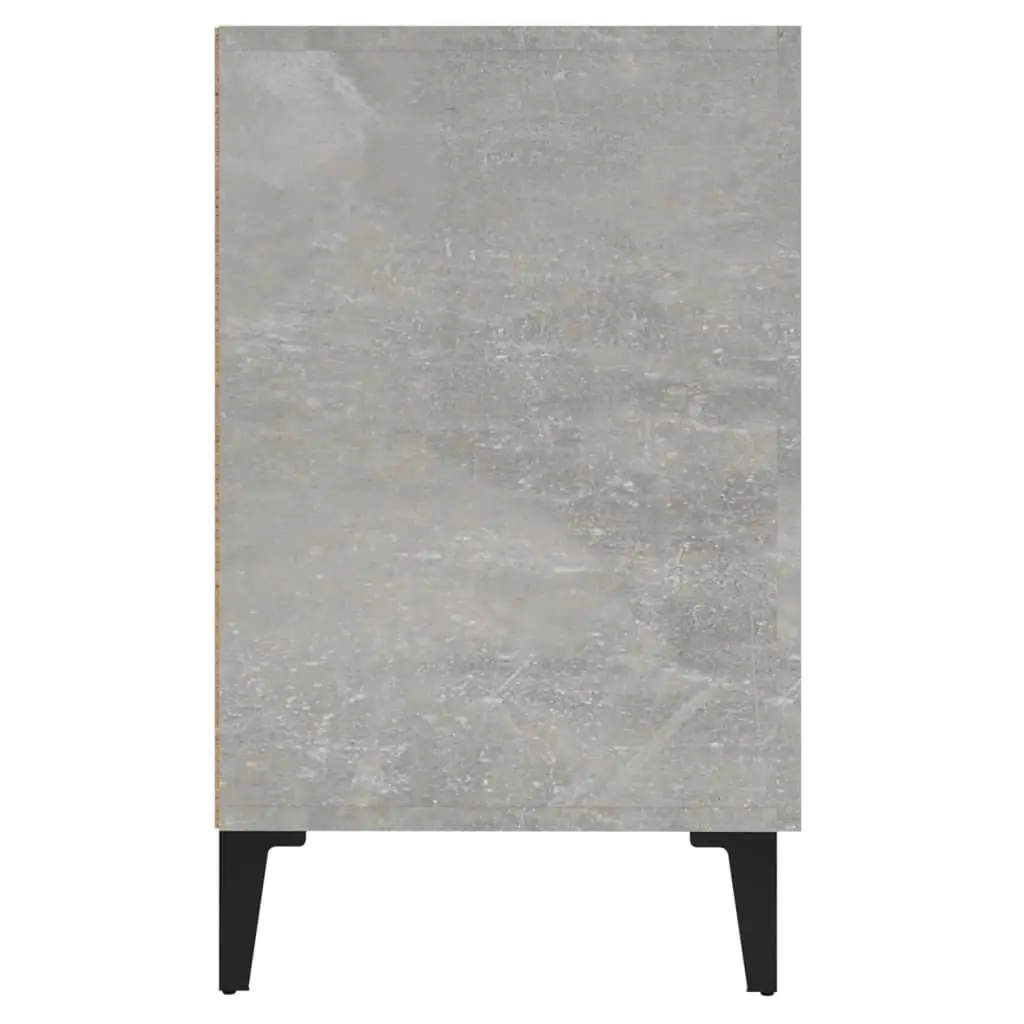 Sideboard Concrete Grey 100x36x60 cm Engineered Wood 812523