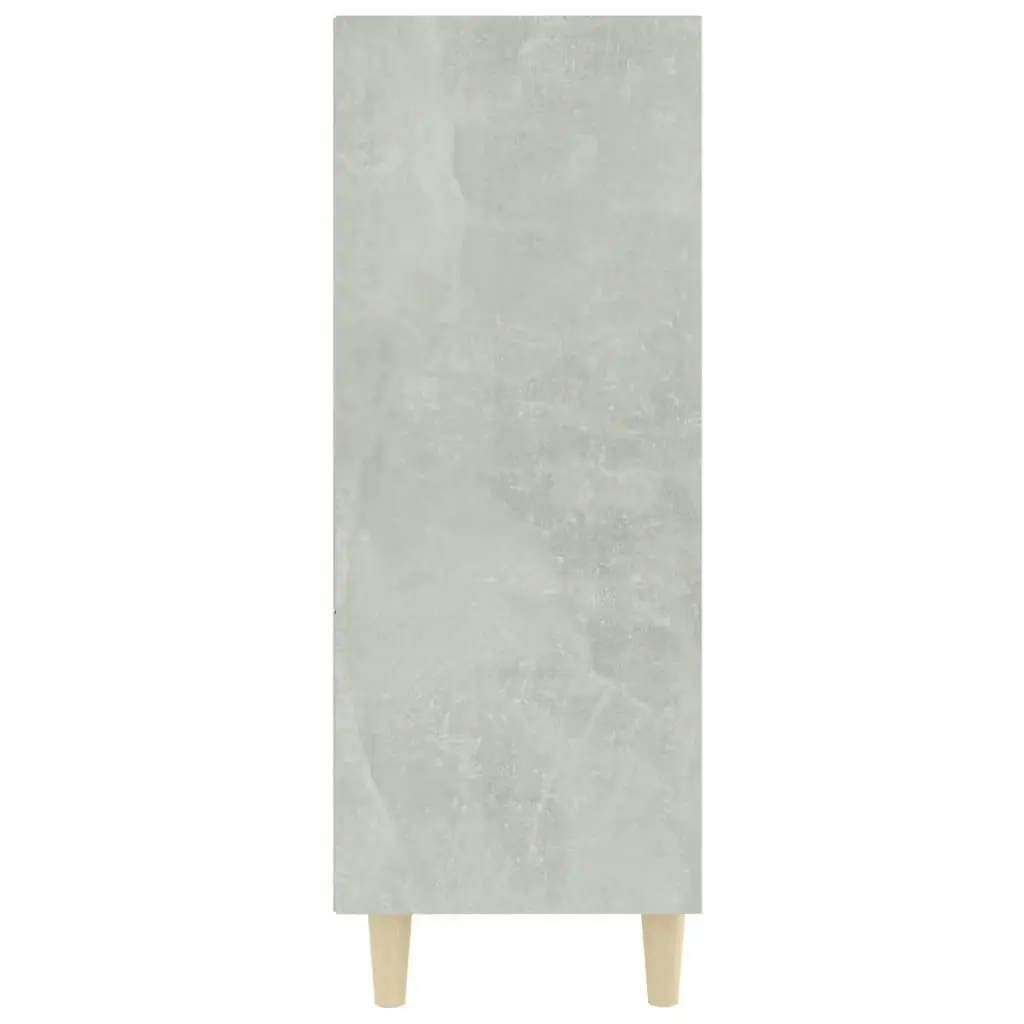 Sideboard Concrete Grey 69.5x32.5x90 cm Engineered Wood 812244