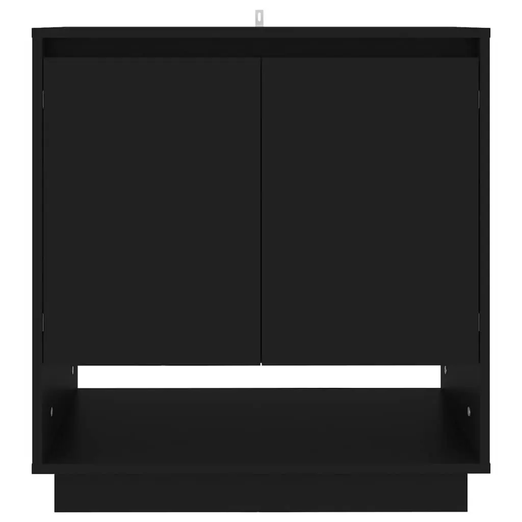 Sideboard Black 70x41x75 cm Engineered Wood 809540