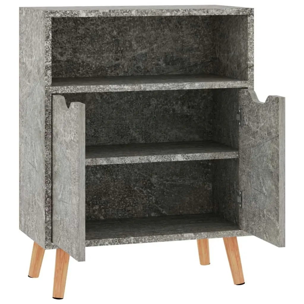 Sideboard Concrete Grey 60x30x72 cm Engineered Wood 326826