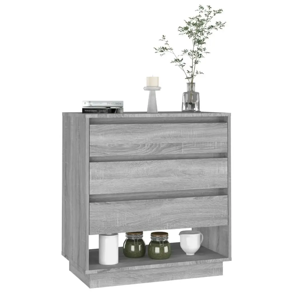 Sideboard Grey Sonoma 70x41x75 cm Engineered Wood 812994