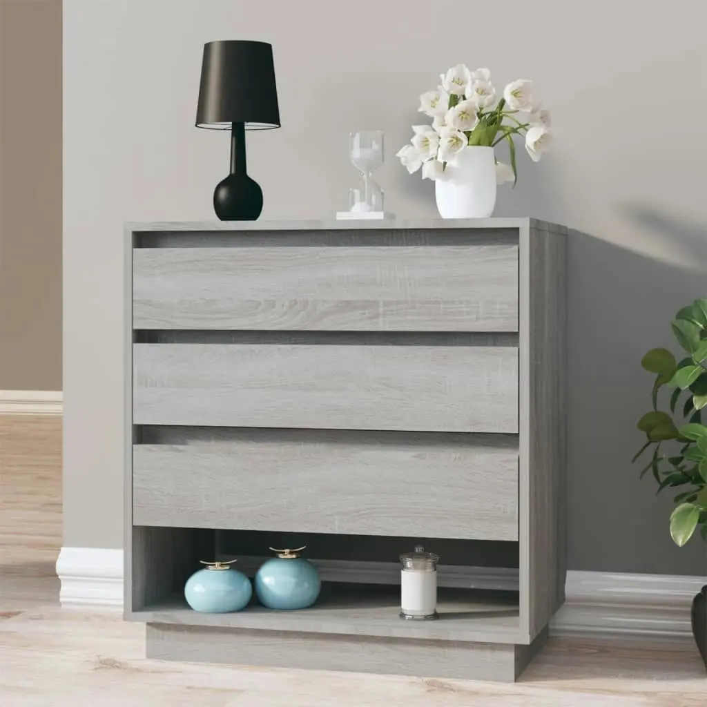 Sideboard Grey Sonoma 70x41x75 cm Engineered Wood 812994