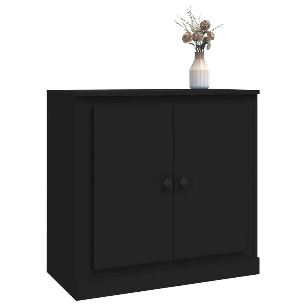 Sideboard Black 70x35.5x67.5 cm Engineered Wood 816185