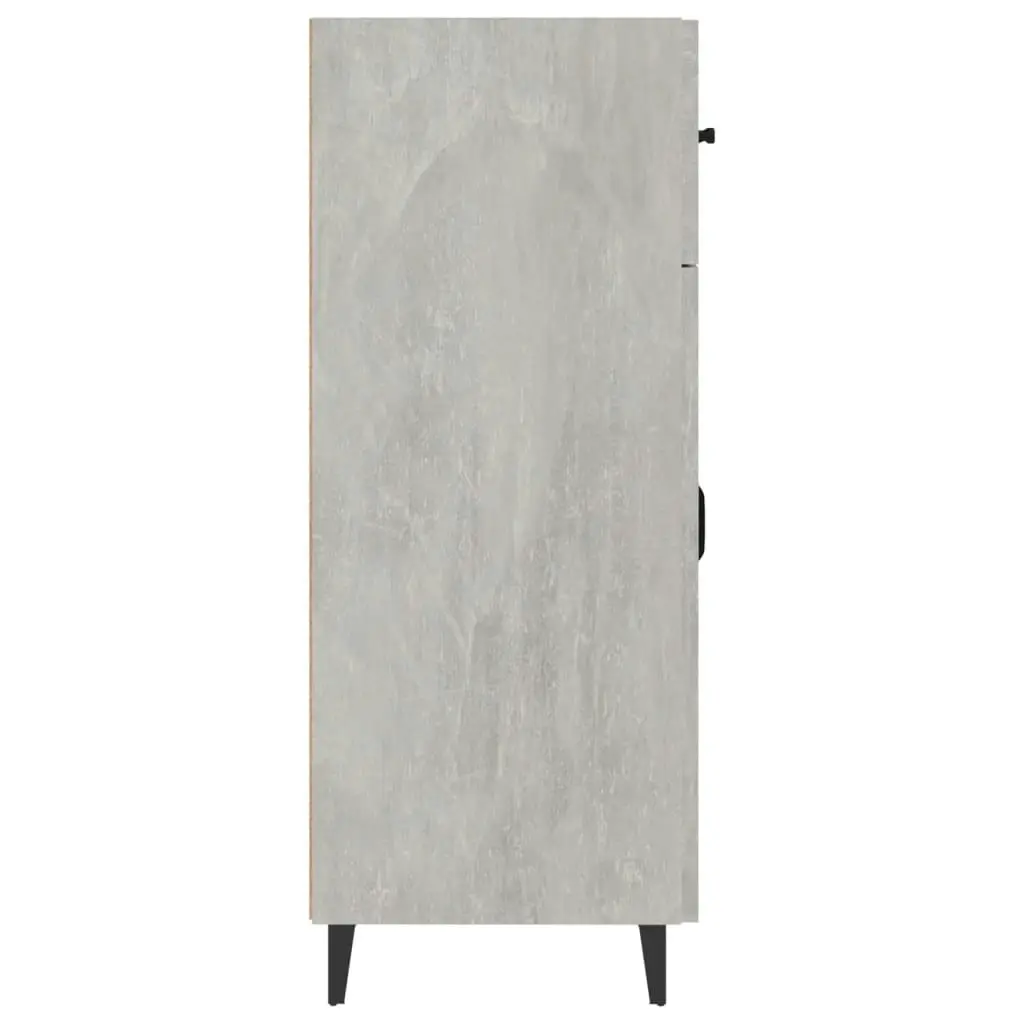 Sideboard Concrete Grey 69.5x34x90 cm Engineered Wood 812199