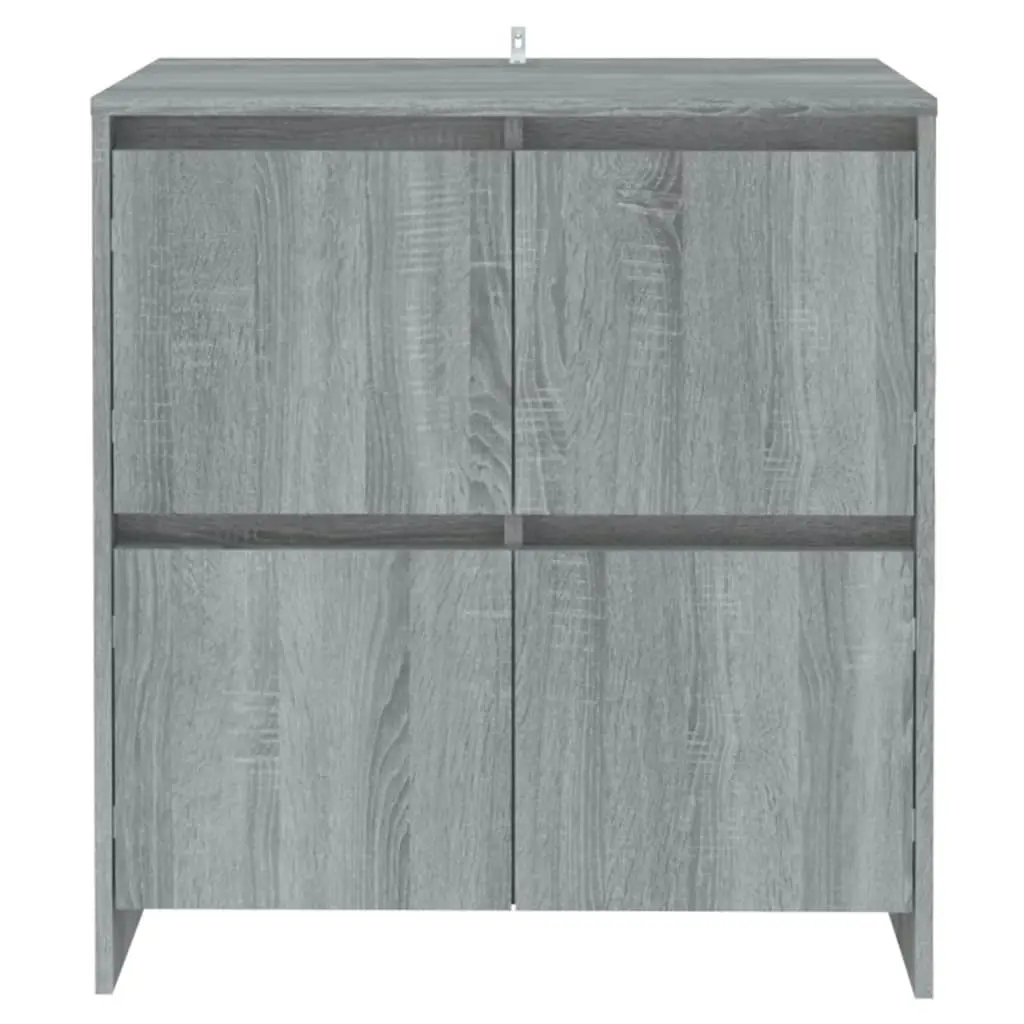 Sideboard Grey Sonoma 70x41x75 cm Engineered Wood 813012