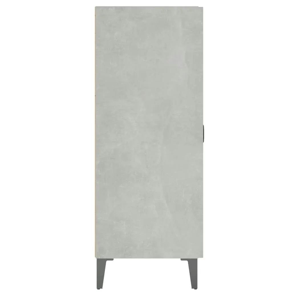 Sideboard Concrete Grey 69.5x34x90 cm Engineered Wood 812181