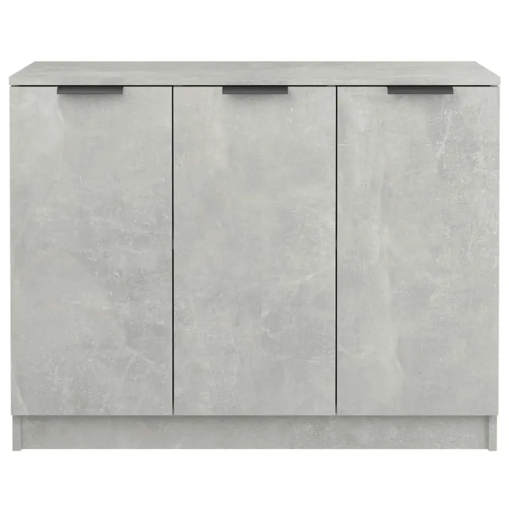 Sideboard Concrete Grey 90.5x30x70 cm Engineered Wood 811191