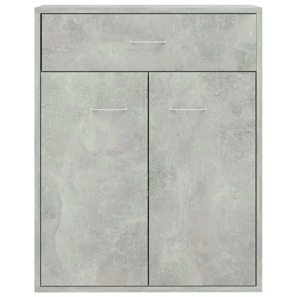 Sideboard Concrete Grey 60x30x75 cm Engineered Wood 800715