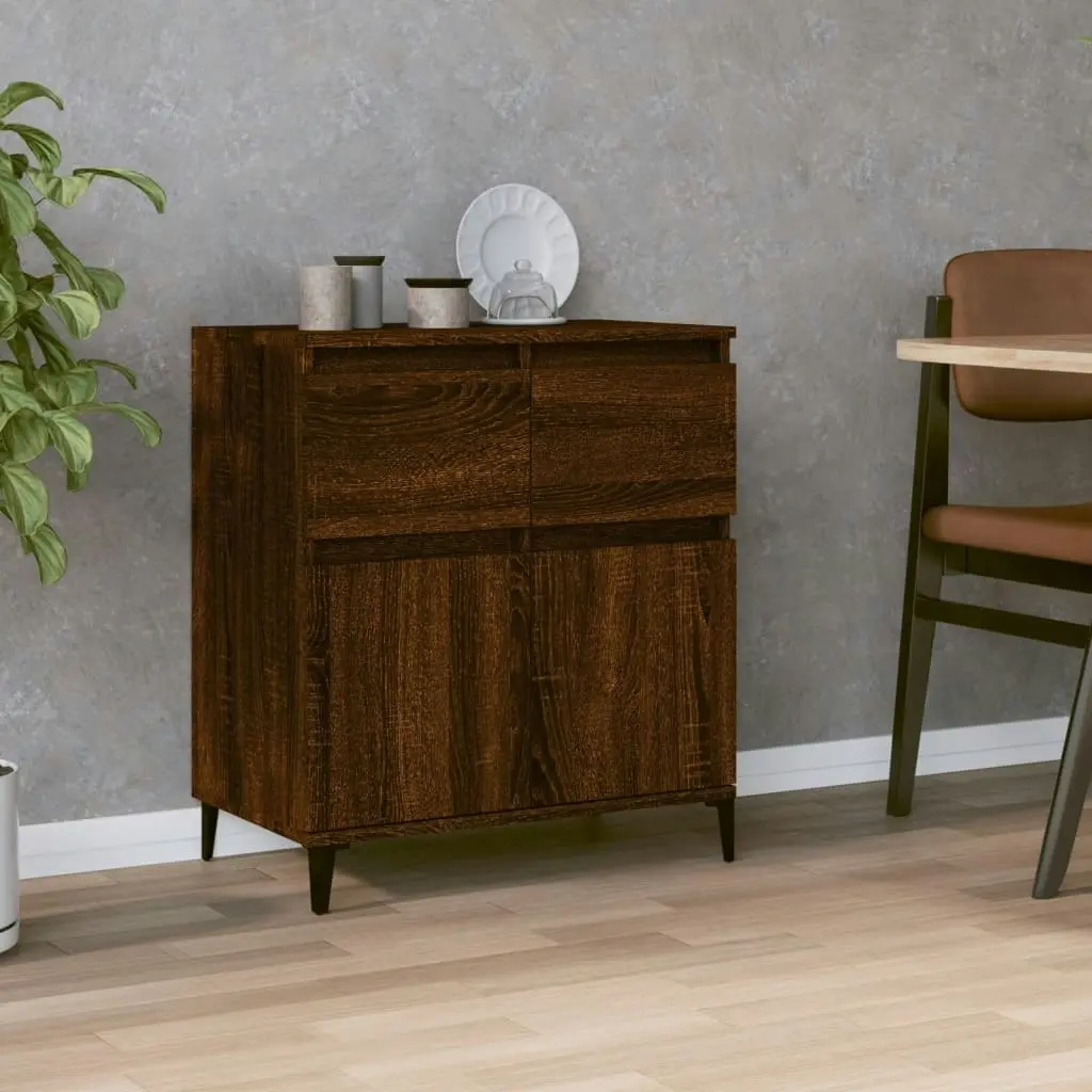 Sideboard Brown Oak 60x35x70 cm Engineered Wood 819691