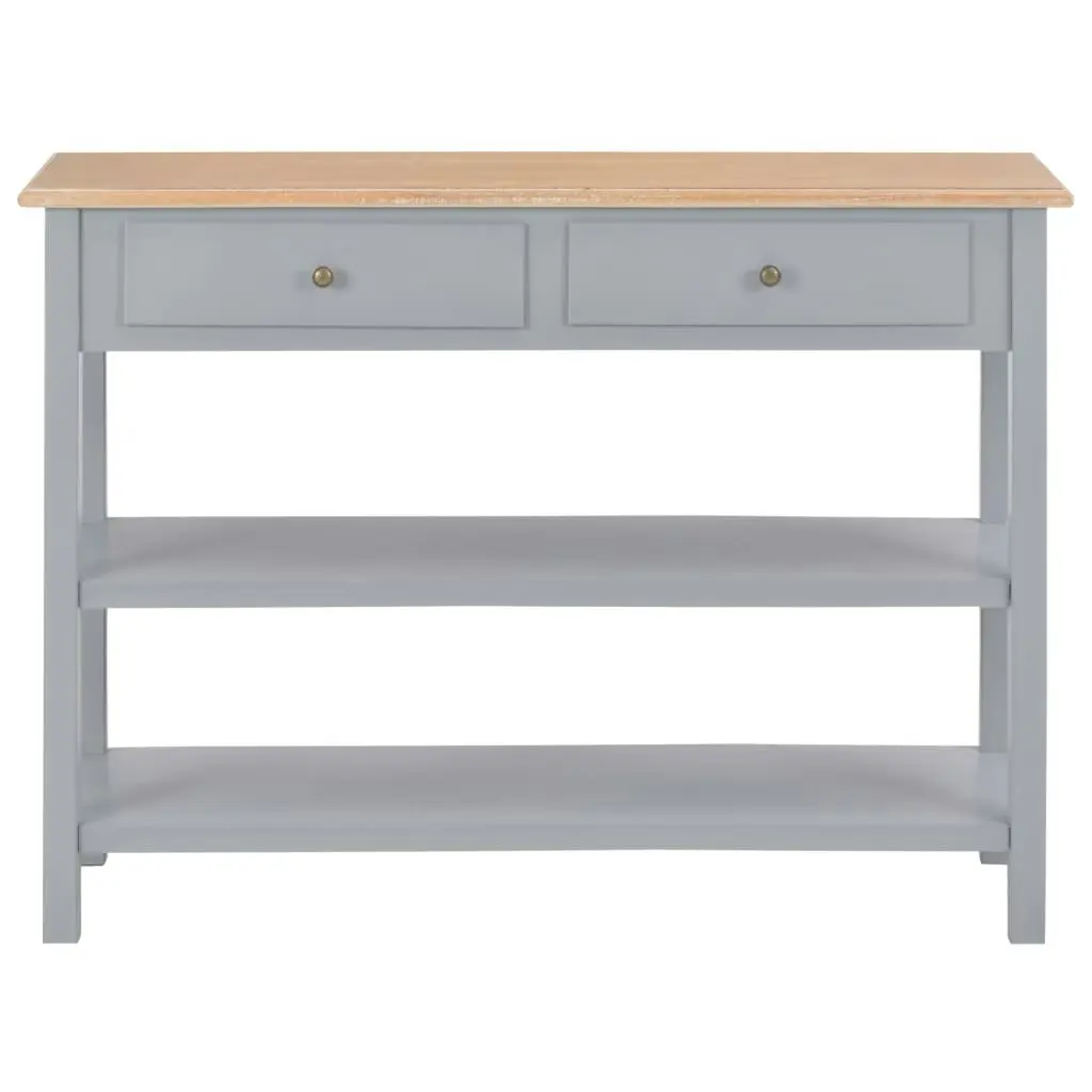 Sideboard Grey 110x35x80 cm MDF 280030