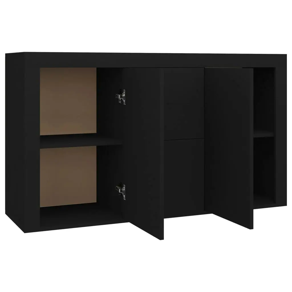 Sideboard Black 120x36x69 cm Engineered Wood 801842