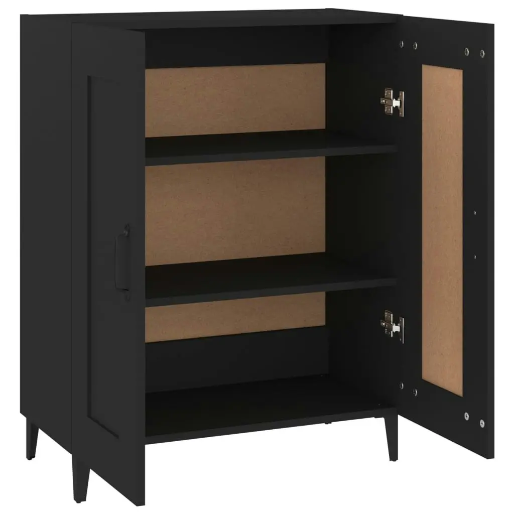 Sideboard Black 69.5x34x90 cm Engineered Wood 812142