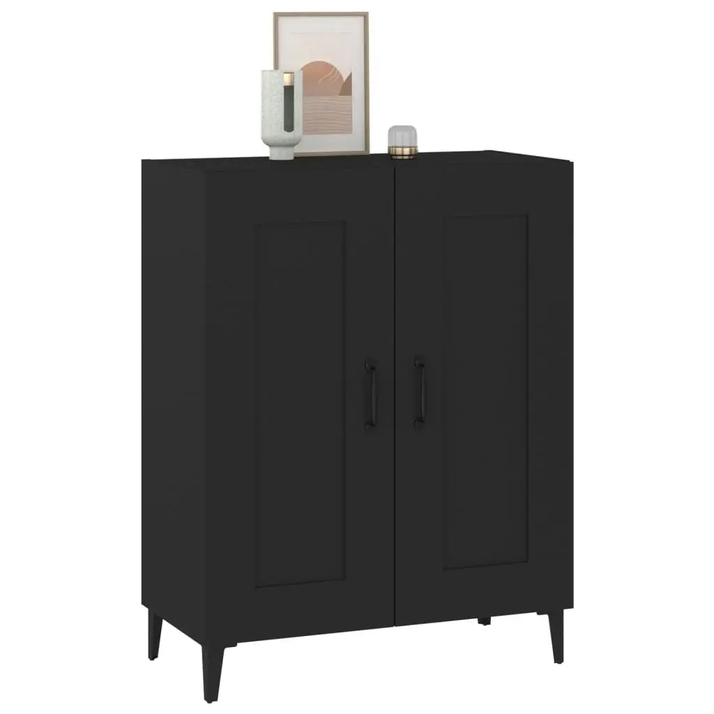 Sideboard Black 69.5x34x90 cm Engineered Wood 812142