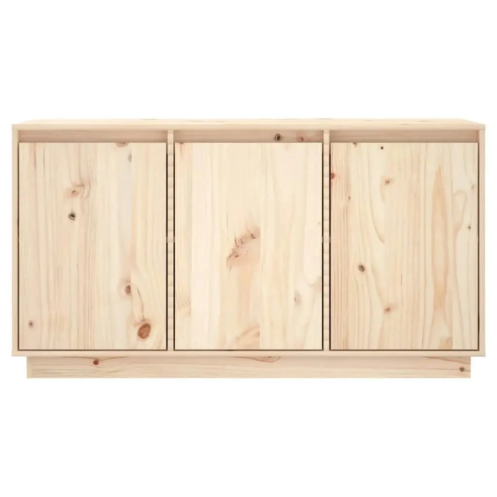 Sideboard 111x34x60 cm Solid Wood Pine 813809