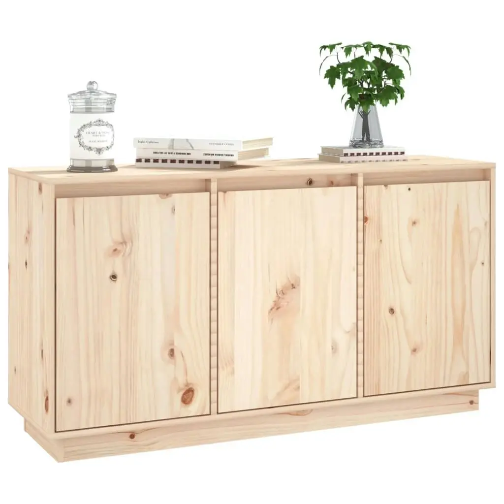 Sideboard 111x34x60 cm Solid Wood Pine 813809