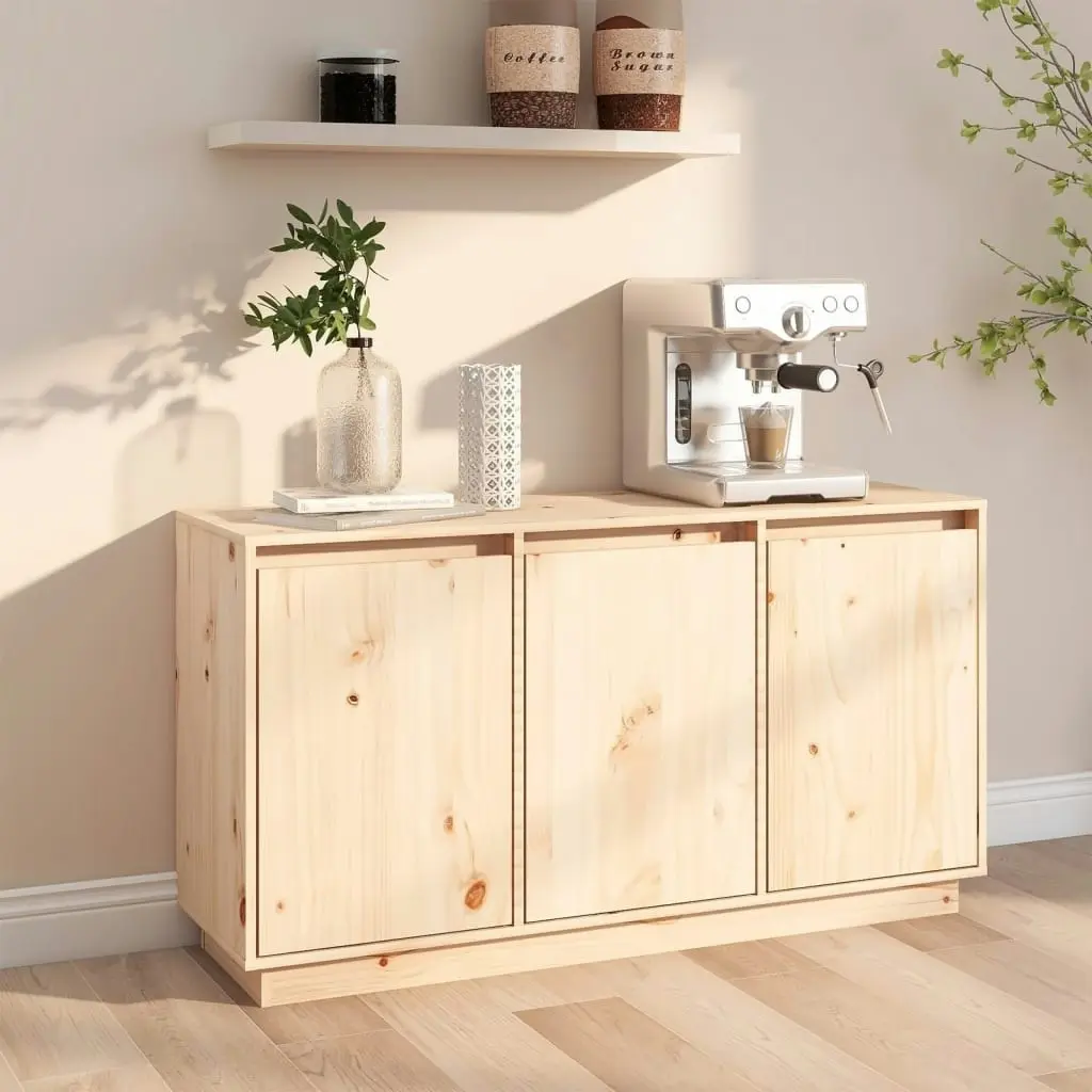 Sideboard 111x34x60 cm Solid Wood Pine 813809