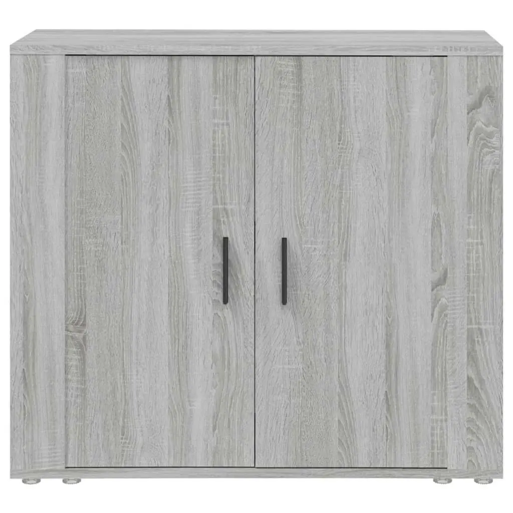 Sideboard Grey Sonoma 80x33x70 cm Engineered Wood 816566