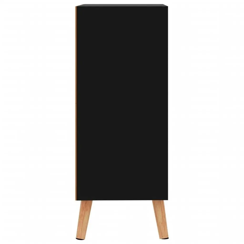 Sideboard High Gloss Black 60x30x72 cm Engineered Wood 326829