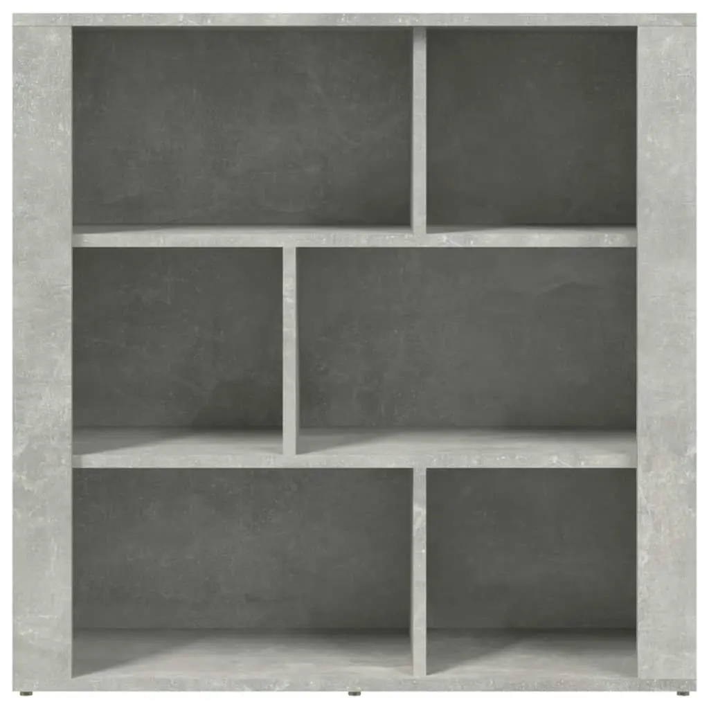 Sideboard Concrete Grey 80x30x80 cm Engineered Wood 819488