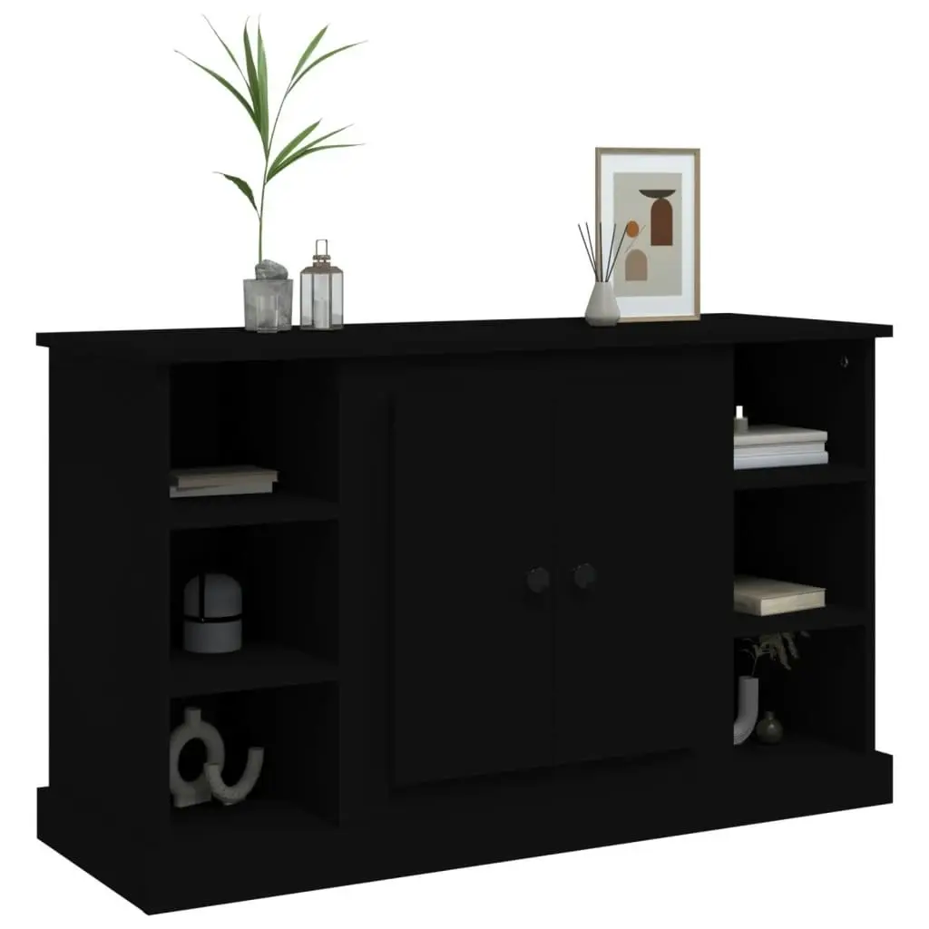 Sideboard Black 100x35.5x60 cm Engineered Wood 816441