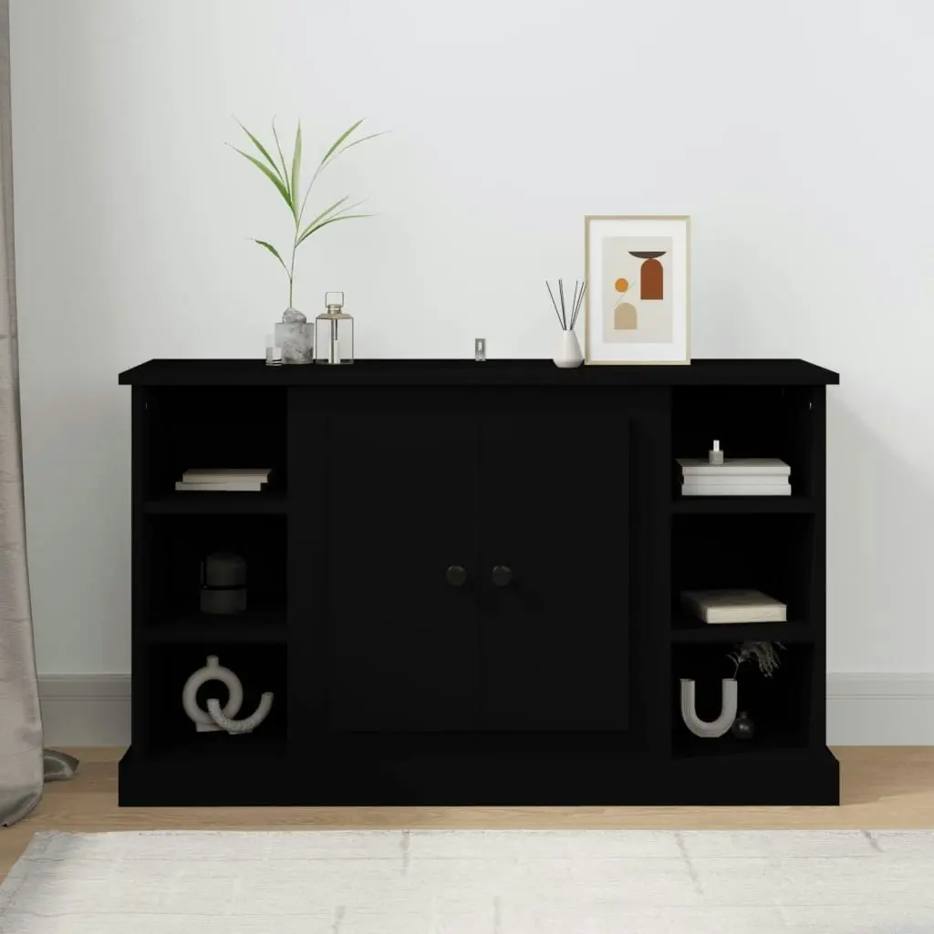 Sideboard Black 100x35.5x60 cm Engineered Wood 816441