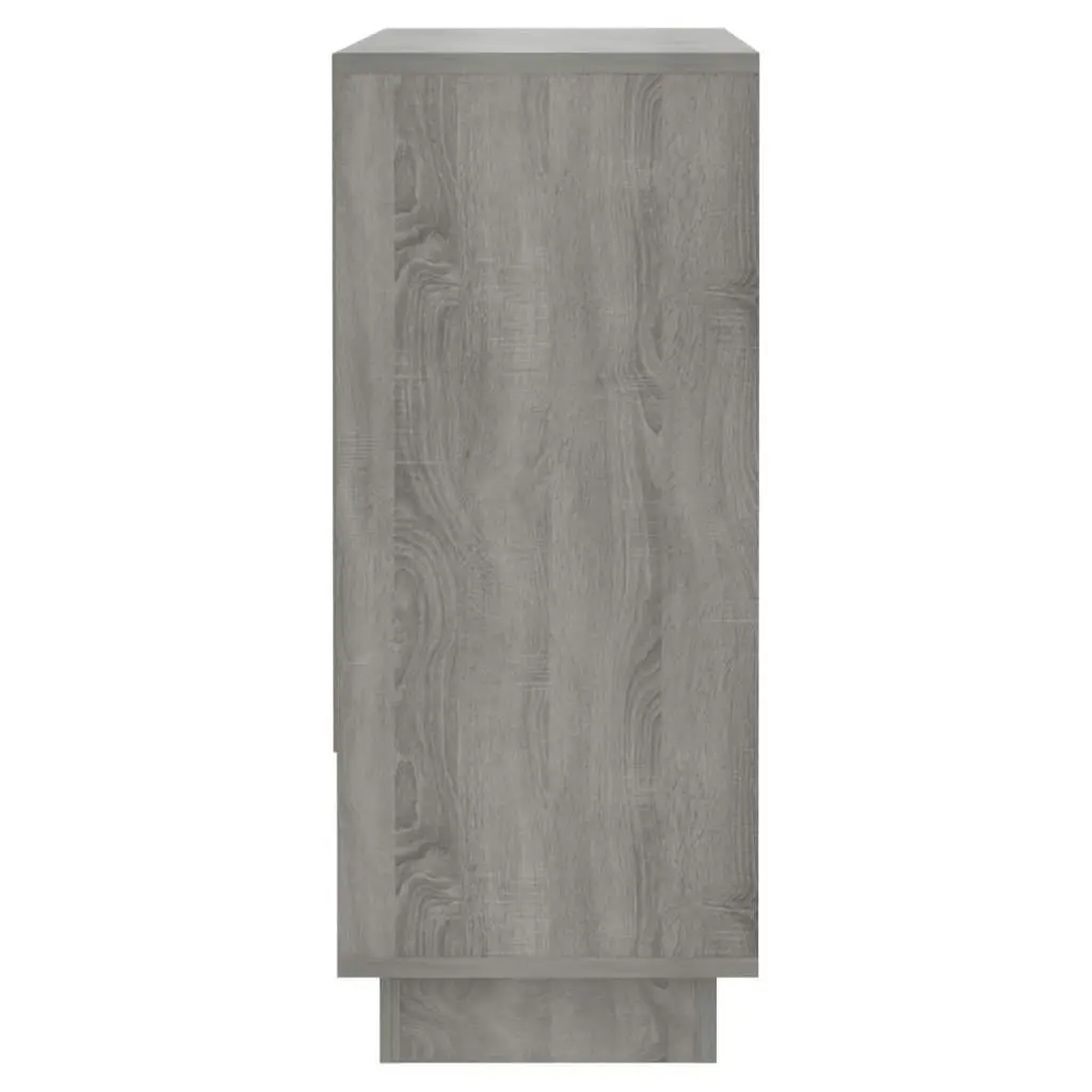 Sideboard Grey Sonoma 97x31x75 cm Engineered Wood 812988